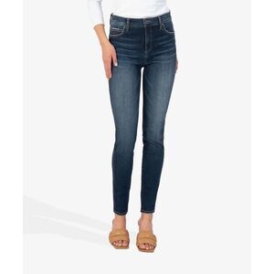 KUT From The Kloth High Rise Toothpick Skinny Stone Size 6 Long NWT